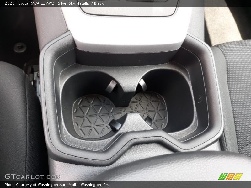 Silver Sky Metallic / Black 2020 Toyota RAV4 LE AWD