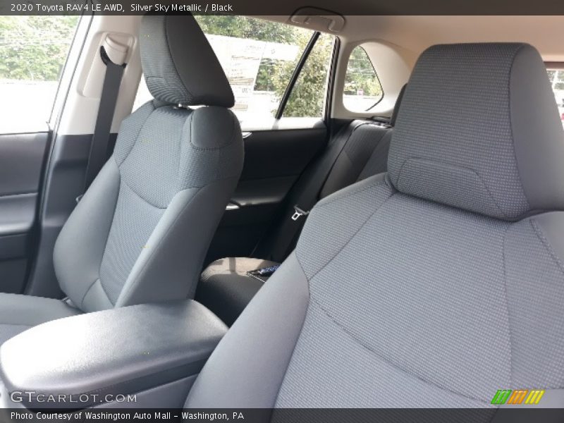 Silver Sky Metallic / Black 2020 Toyota RAV4 LE AWD