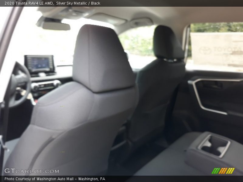 Silver Sky Metallic / Black 2020 Toyota RAV4 LE AWD
