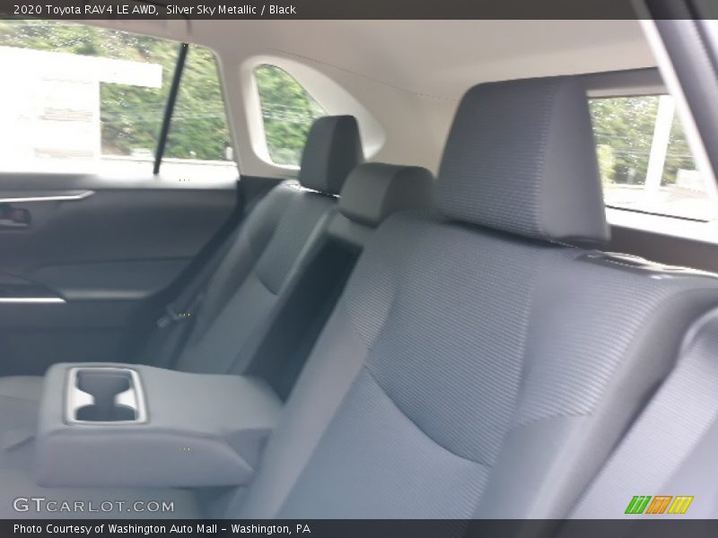 Silver Sky Metallic / Black 2020 Toyota RAV4 LE AWD