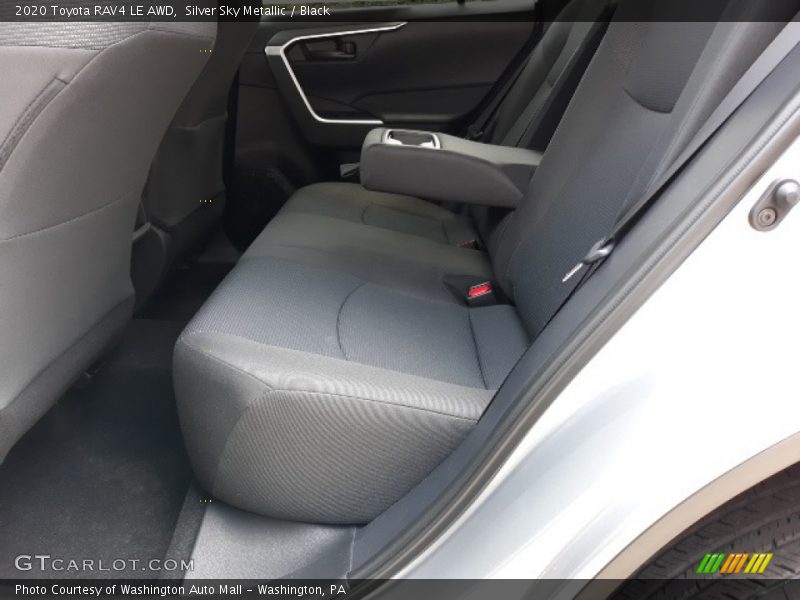 Silver Sky Metallic / Black 2020 Toyota RAV4 LE AWD