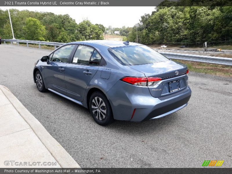 Celestite Gray Metallic / Black 2021 Toyota Corolla Hybrid LE