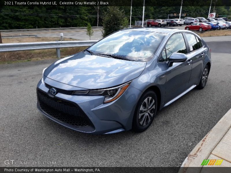 Celestite Gray Metallic / Black 2021 Toyota Corolla Hybrid LE