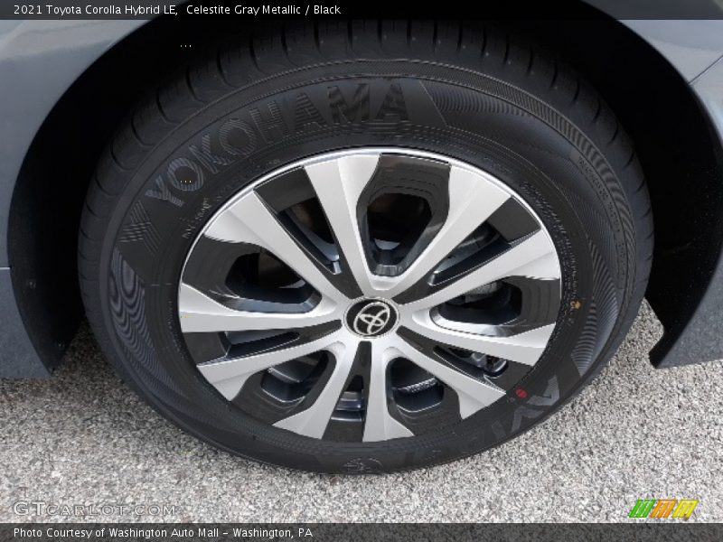 Celestite Gray Metallic / Black 2021 Toyota Corolla Hybrid LE