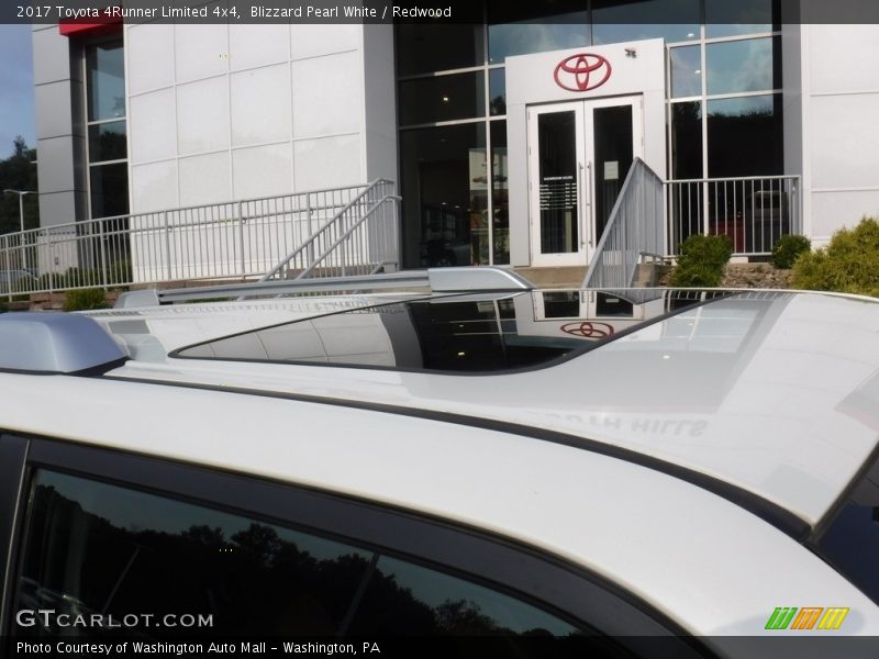 Blizzard Pearl White / Redwood 2017 Toyota 4Runner Limited 4x4