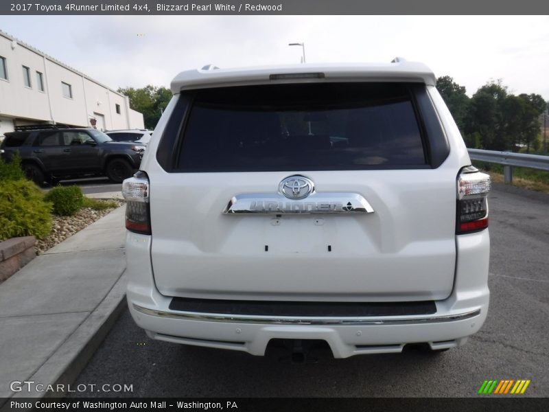 Blizzard Pearl White / Redwood 2017 Toyota 4Runner Limited 4x4