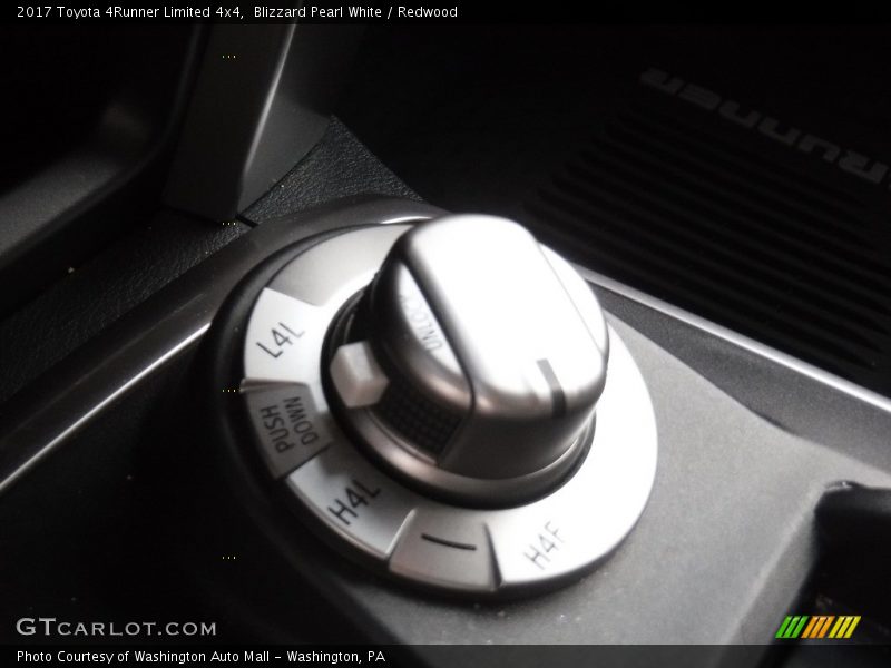 Blizzard Pearl White / Redwood 2017 Toyota 4Runner Limited 4x4