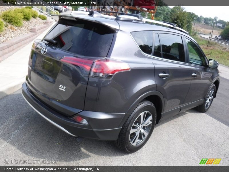 Magnetic Gray Metallic / Black 2017 Toyota RAV4 XLE