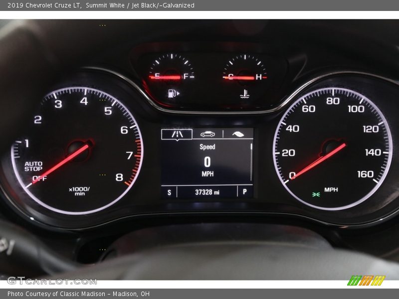 Summit White / Jet Black/­Galvanized 2019 Chevrolet Cruze LT