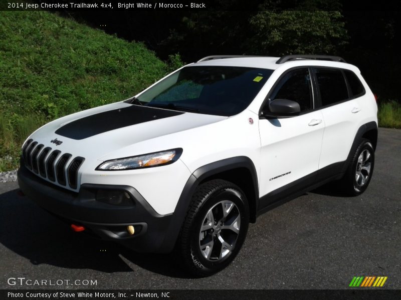 Bright White / Morocco - Black 2014 Jeep Cherokee Trailhawk 4x4