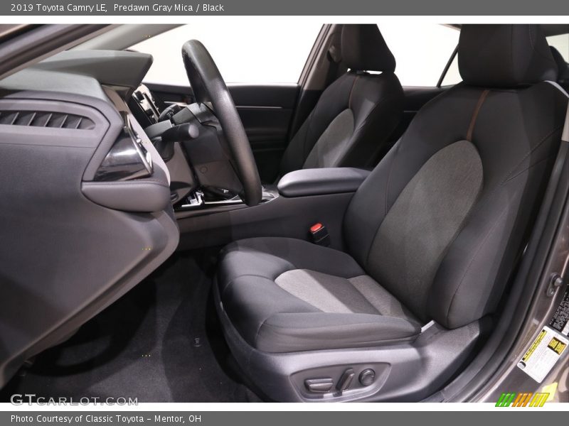 Predawn Gray Mica / Black 2019 Toyota Camry LE