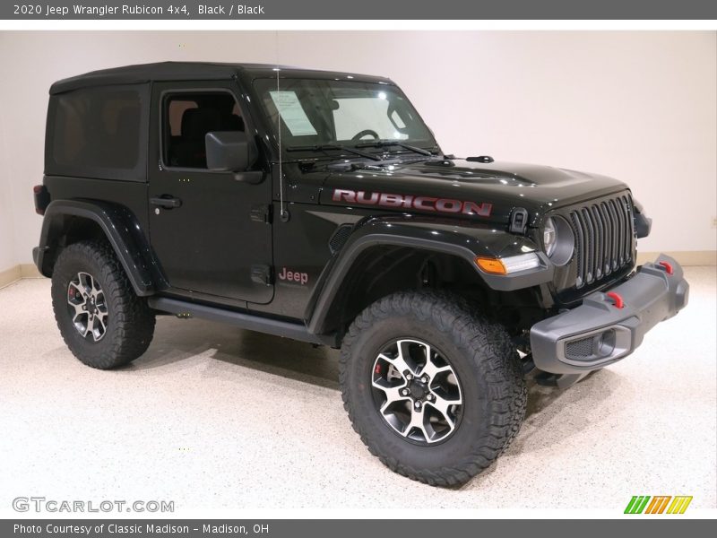 Black / Black 2020 Jeep Wrangler Rubicon 4x4
