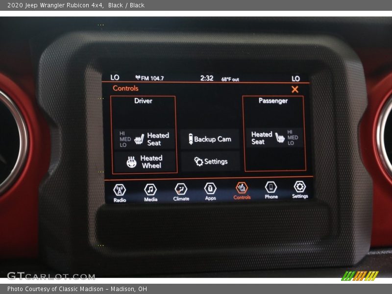 Black / Black 2020 Jeep Wrangler Rubicon 4x4