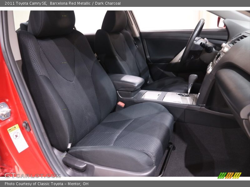 Barcelona Red Metallic / Dark Charcoal 2011 Toyota Camry SE