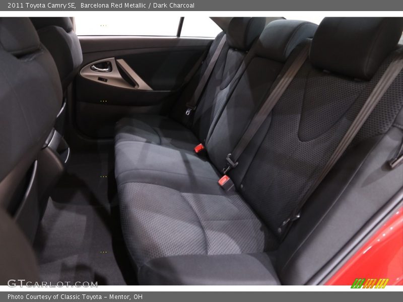 Barcelona Red Metallic / Dark Charcoal 2011 Toyota Camry SE