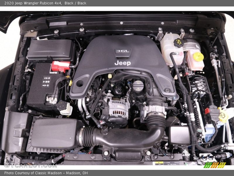  2020 Wrangler Rubicon 4x4 Engine - 3.6 Liter DOHC 24-Valve VVT V6