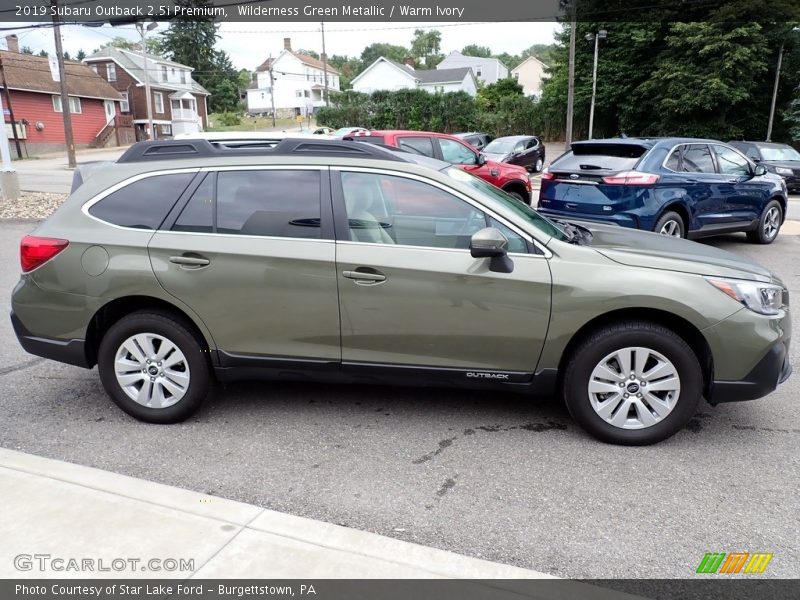 Wilderness Green Metallic / Warm Ivory 2019 Subaru Outback 2.5i Premium