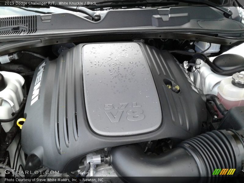 White Knuckle / Black 2019 Dodge Challenger R/T
