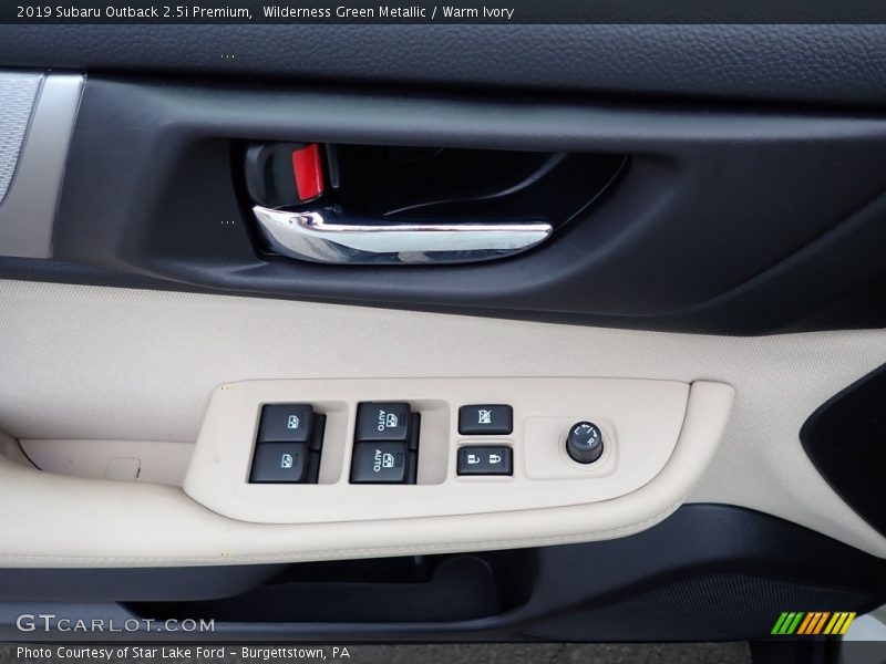 Wilderness Green Metallic / Warm Ivory 2019 Subaru Outback 2.5i Premium