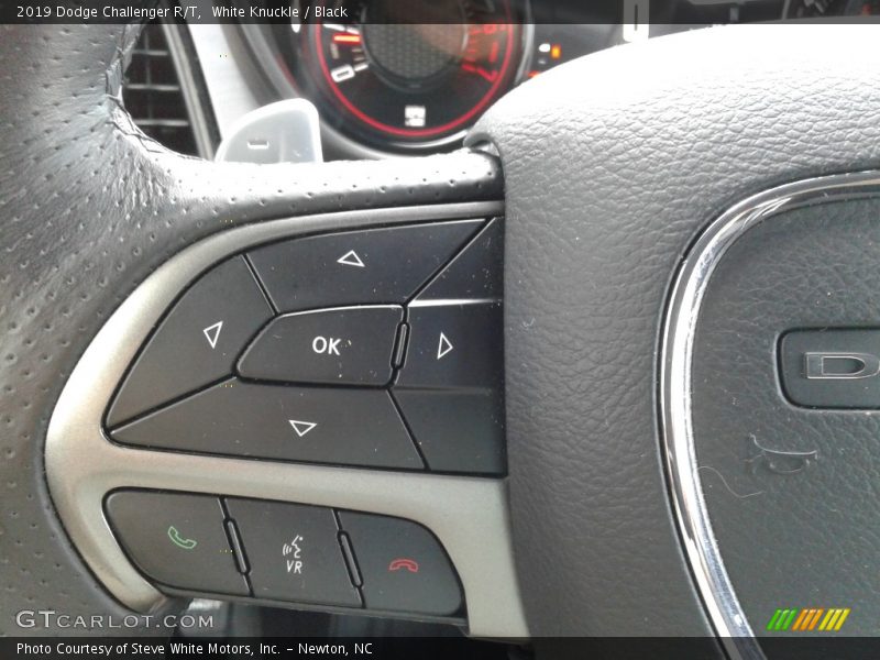 White Knuckle / Black 2019 Dodge Challenger R/T