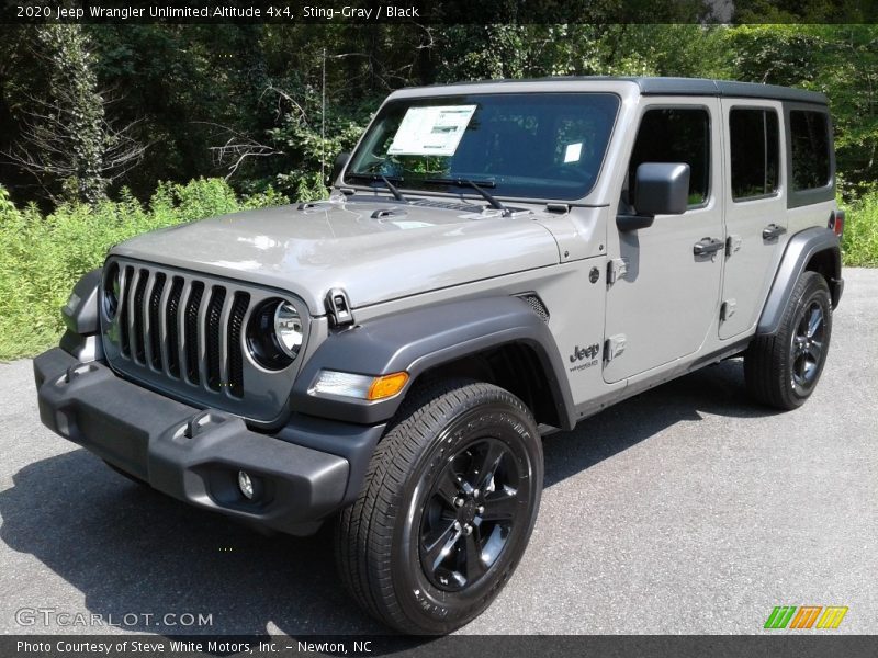 Sting-Gray / Black 2020 Jeep Wrangler Unlimited Altitude 4x4