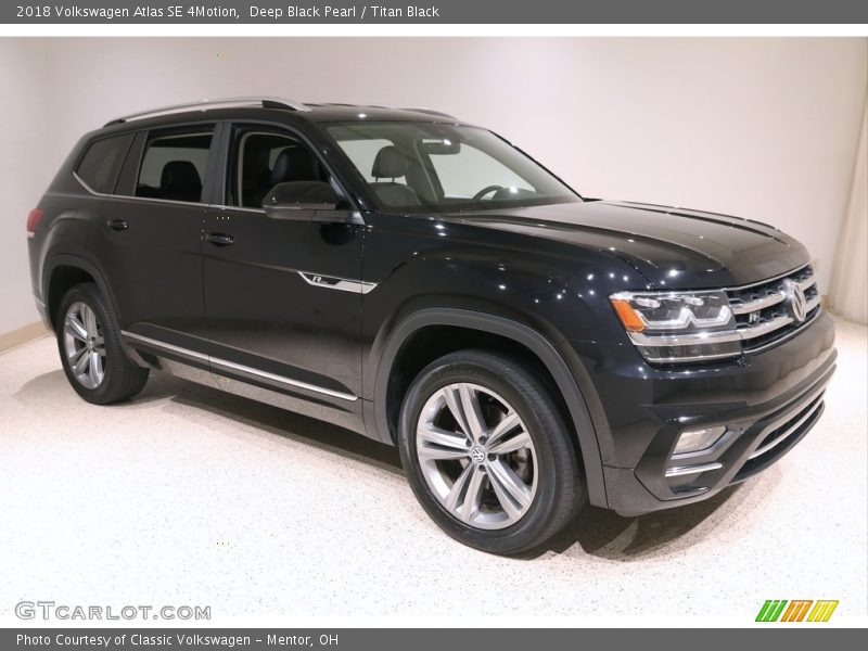  2018 Atlas SE 4Motion Deep Black Pearl