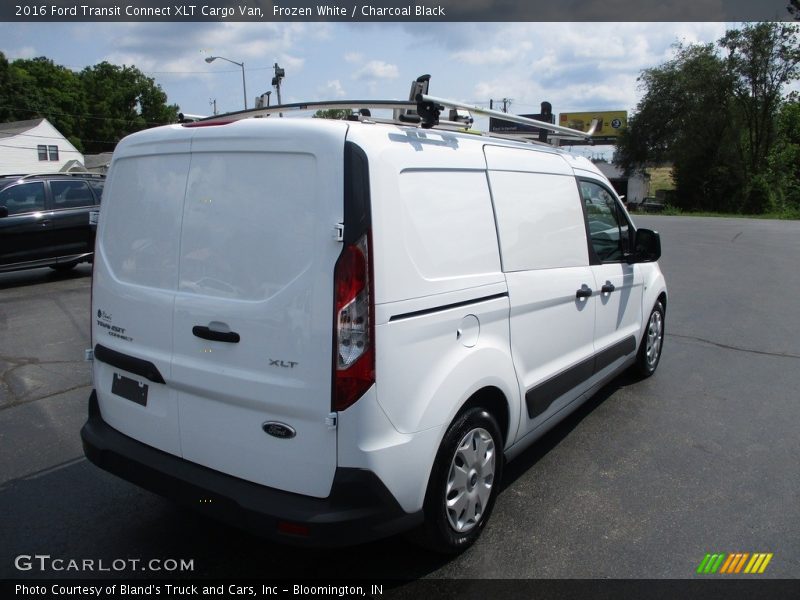 Frozen White / Charcoal Black 2016 Ford Transit Connect XLT Cargo Van