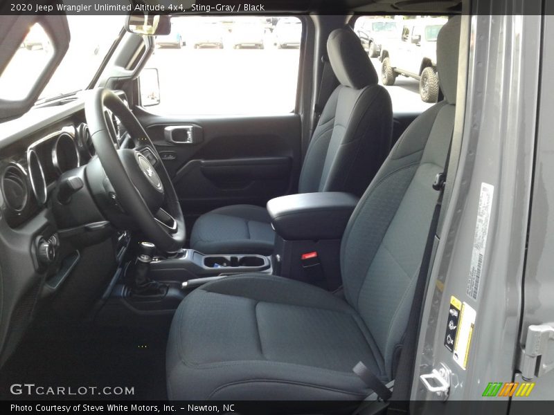 Sting-Gray / Black 2020 Jeep Wrangler Unlimited Altitude 4x4