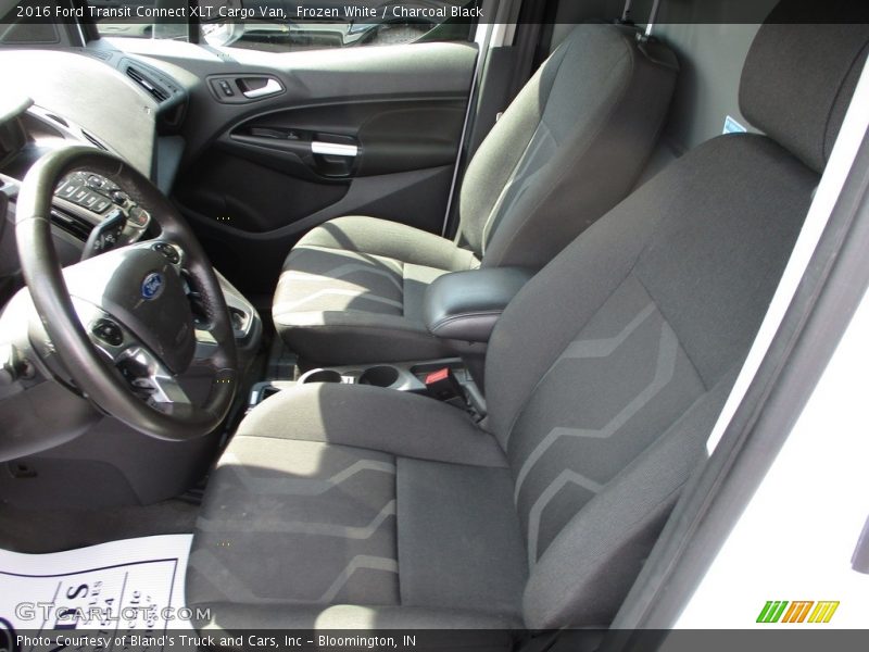 Frozen White / Charcoal Black 2016 Ford Transit Connect XLT Cargo Van