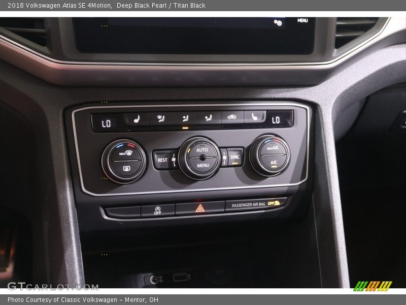 Controls of 2018 Atlas SE 4Motion