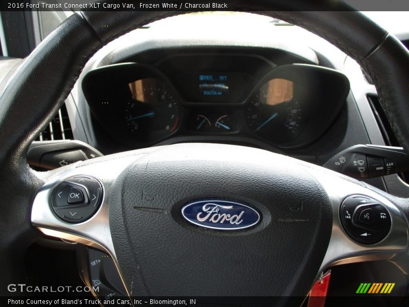 Frozen White / Charcoal Black 2016 Ford Transit Connect XLT Cargo Van