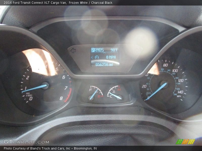 Frozen White / Charcoal Black 2016 Ford Transit Connect XLT Cargo Van