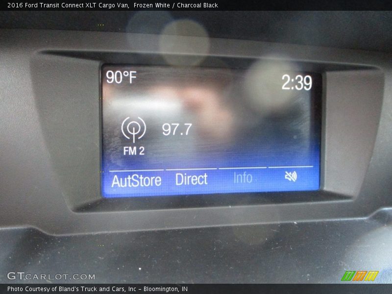 Frozen White / Charcoal Black 2016 Ford Transit Connect XLT Cargo Van