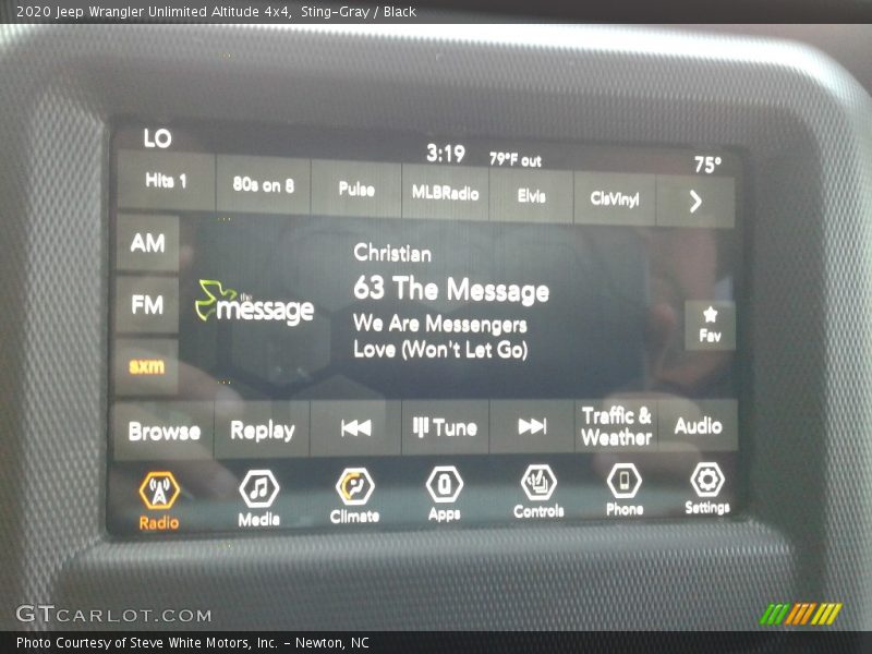 Sting-Gray / Black 2020 Jeep Wrangler Unlimited Altitude 4x4