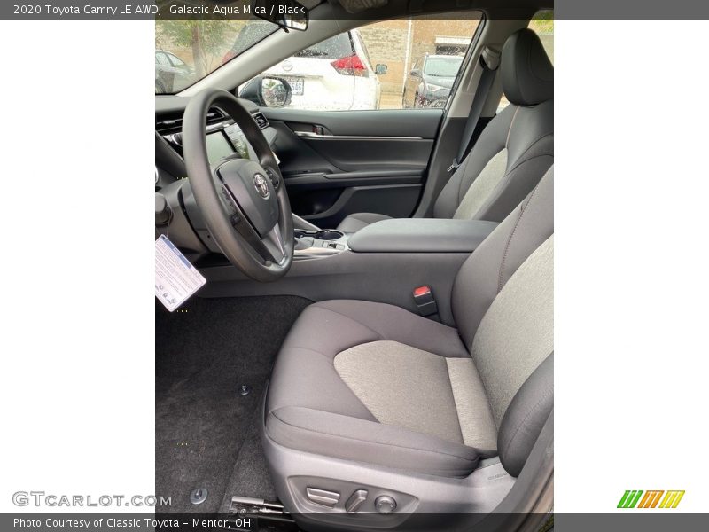 Galactic Aqua Mica / Black 2020 Toyota Camry LE AWD
