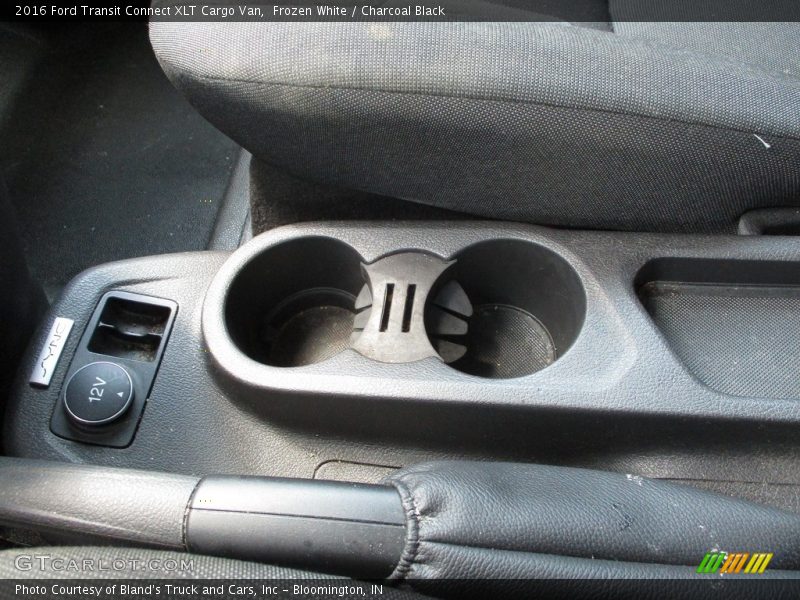 Frozen White / Charcoal Black 2016 Ford Transit Connect XLT Cargo Van