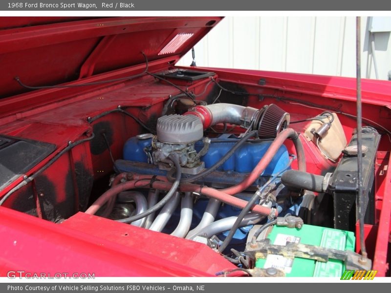  1968 Bronco Sport Wagon Engine - 200 c.i. OHV 12-Valve Inline 6 Cylinder
