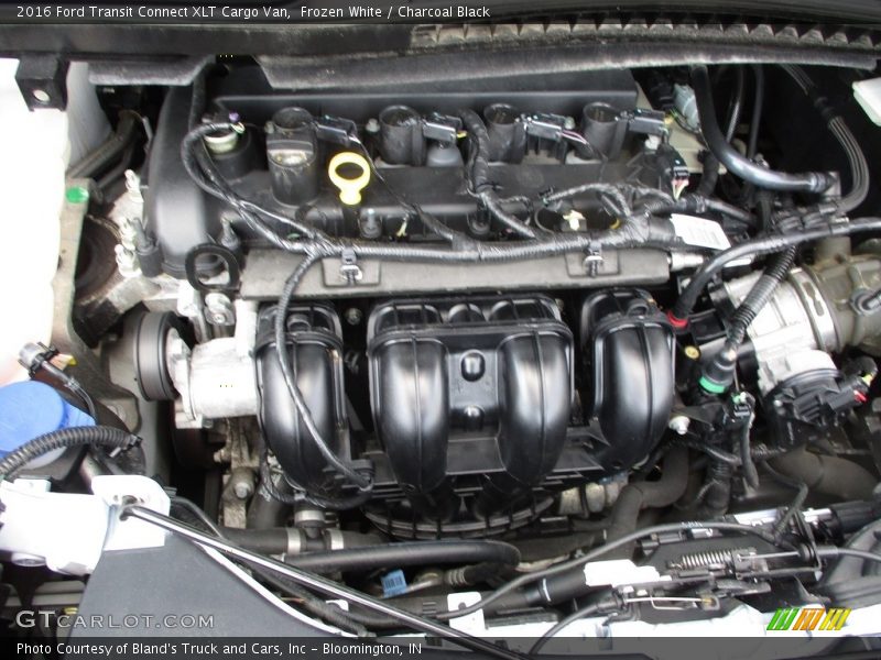 Frozen White / Charcoal Black 2016 Ford Transit Connect XLT Cargo Van