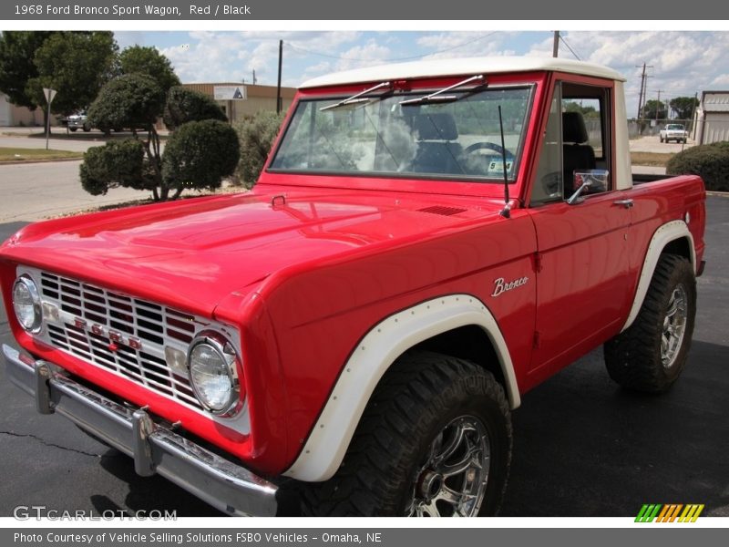 Front 3/4 View of 1968 Bronco Sport Wagon