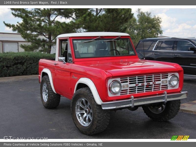  1968 Bronco Sport Wagon Red