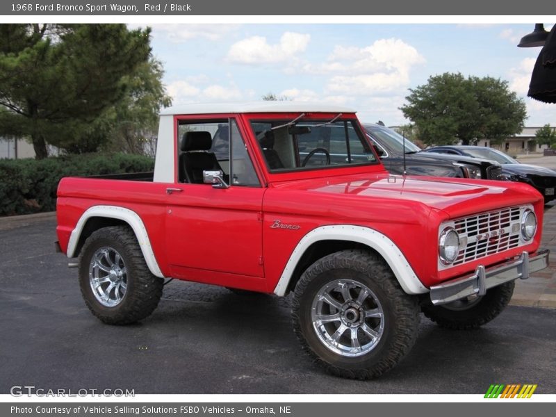  1968 Bronco Sport Wagon Red