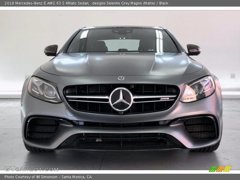 designo Selenite Grey Magno (Matte) / Black 2019 Mercedes-Benz E AMG 63 S 4Matic Sedan