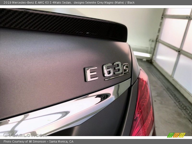 designo Selenite Grey Magno (Matte) / Black 2019 Mercedes-Benz E AMG 63 S 4Matic Sedan