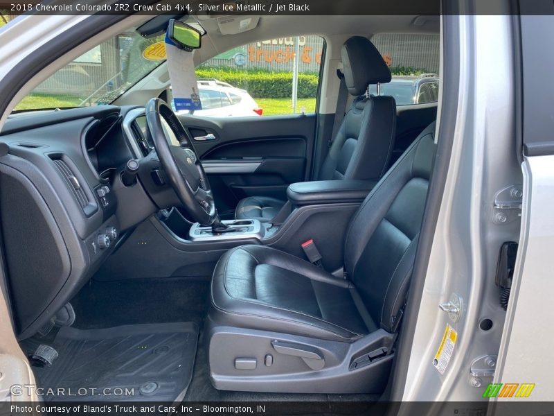 Silver Ice Metallic / Jet Black 2018 Chevrolet Colorado ZR2 Crew Cab 4x4