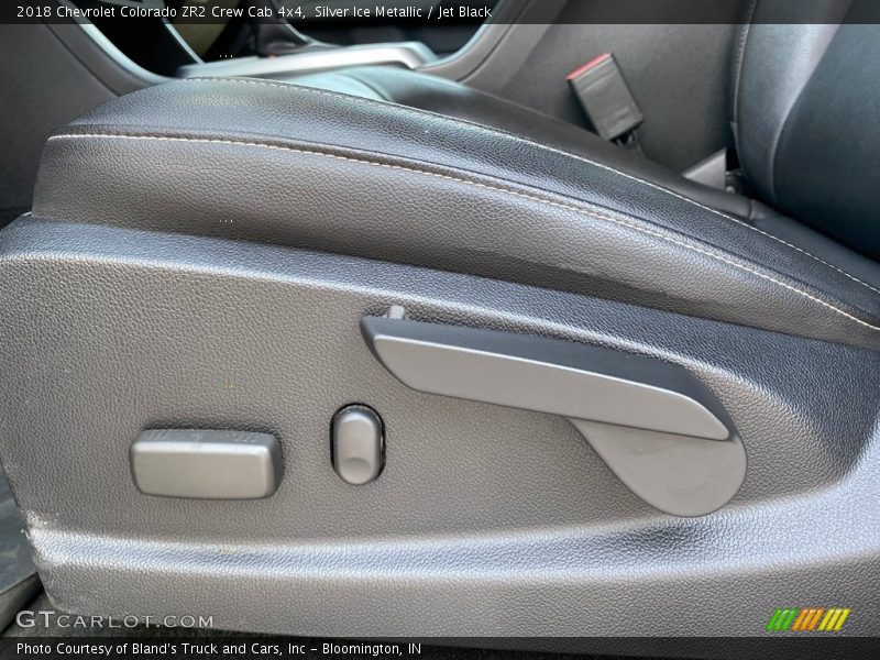 Silver Ice Metallic / Jet Black 2018 Chevrolet Colorado ZR2 Crew Cab 4x4