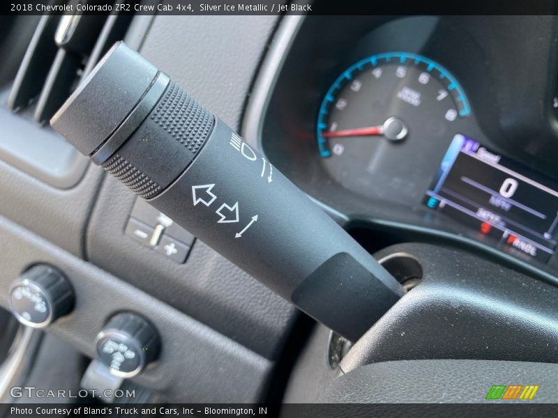 Silver Ice Metallic / Jet Black 2018 Chevrolet Colorado ZR2 Crew Cab 4x4