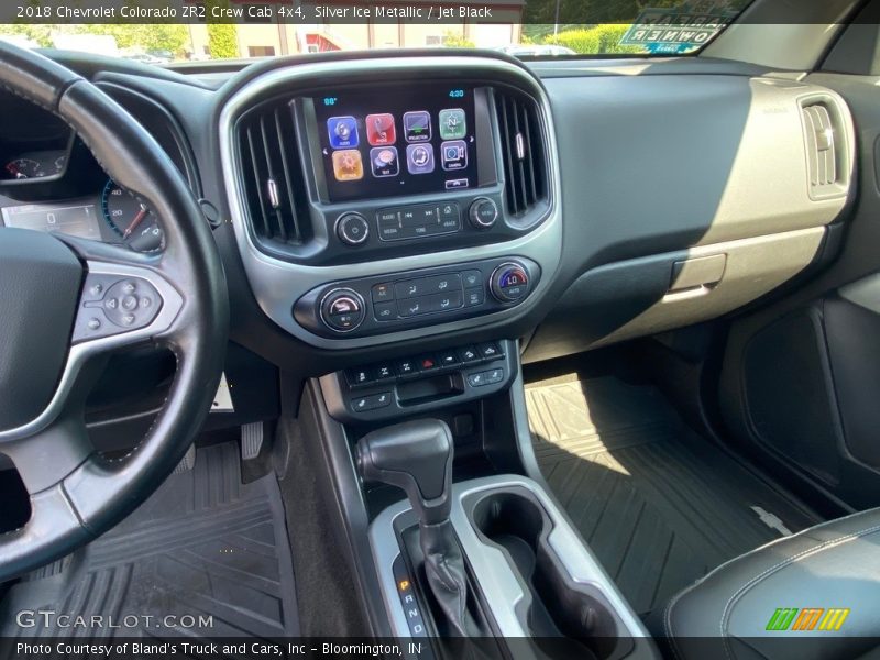 Silver Ice Metallic / Jet Black 2018 Chevrolet Colorado ZR2 Crew Cab 4x4
