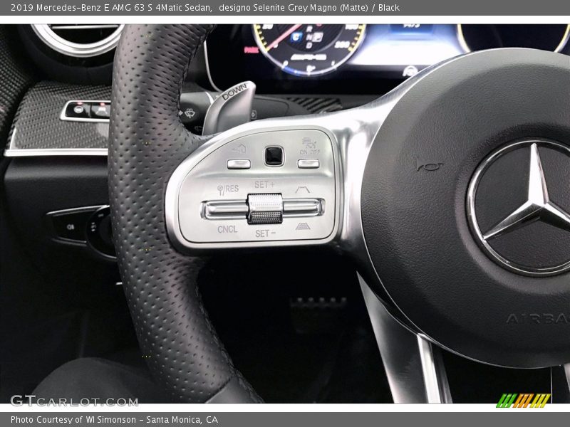  2019 E AMG 63 S 4Matic Sedan Steering Wheel