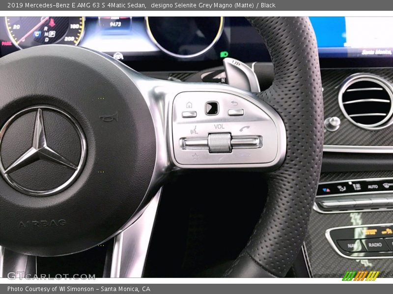  2019 E AMG 63 S 4Matic Sedan Steering Wheel