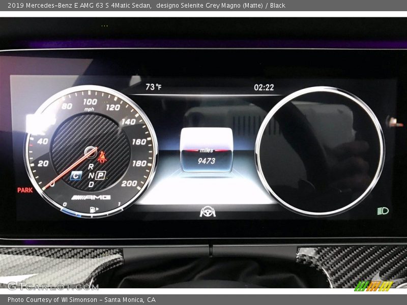 designo Selenite Grey Magno (Matte) / Black 2019 Mercedes-Benz E AMG 63 S 4Matic Sedan